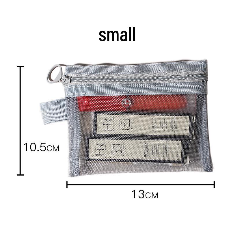 

Прозрачная сетчатая косметичка и сумка для туалетных принадлежностей большой вместимости