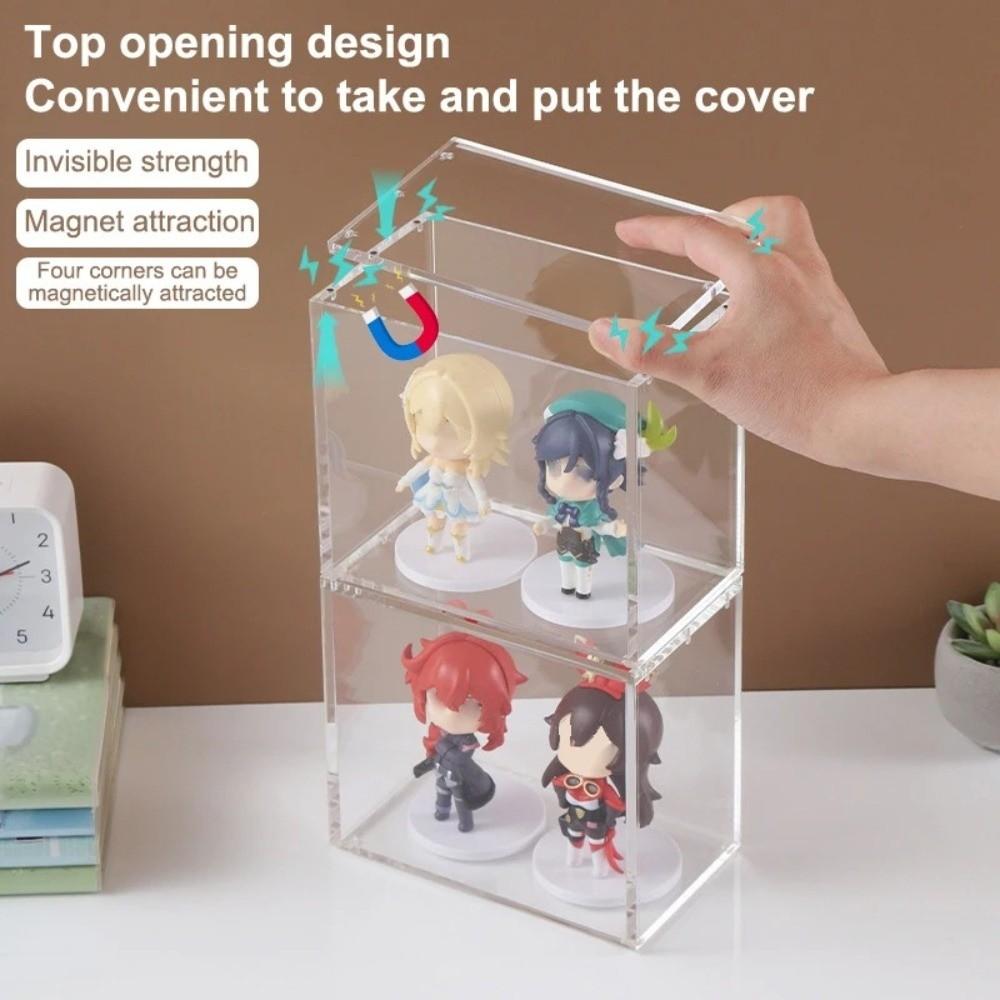 5mm Thick Game Card Box Protective Cases Box Protector for English Booster Boxes For Collectors