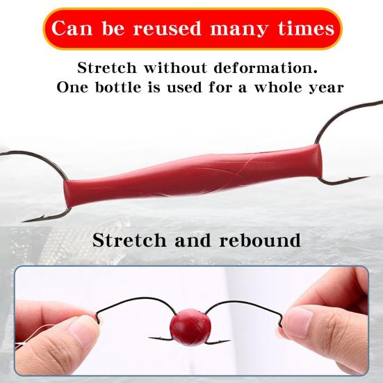 Fishing Bead Bright Color High Elasticity Soft Strawberry/Corn Flavor Silicone Artificial Floating Lure