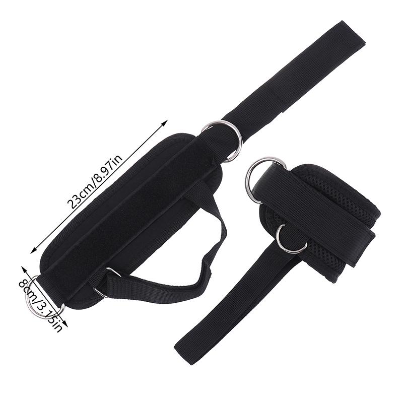 Ankle Straps For Cable Machine Cable Ankle Attachment For Gym Ankle-Cuff Kickback Ankle Strap For Glute Workout Leg Extensions