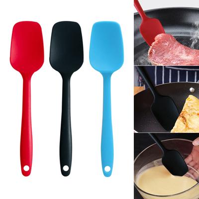 Set aus 3 kleinen Spateln Hitzebeständiges Gummi Küchenutensilien Handliche Spatel mit Griff Backschaber zum Kochen Backen