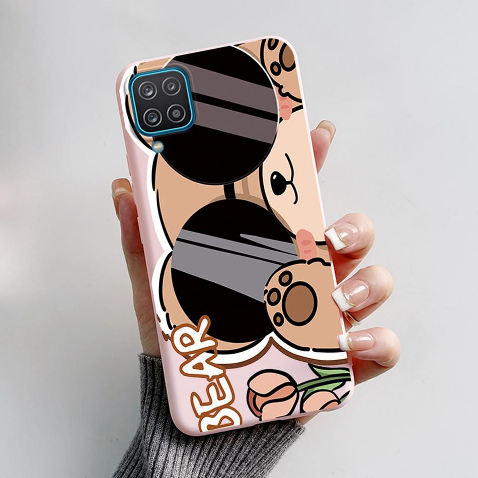 For Samsung A12 Case Galaxy A12 Cover Astronaut Soft Silicone Phone Cases Fundas For Samsung GalaxyA12 A12 A 12 A125F Case Coque