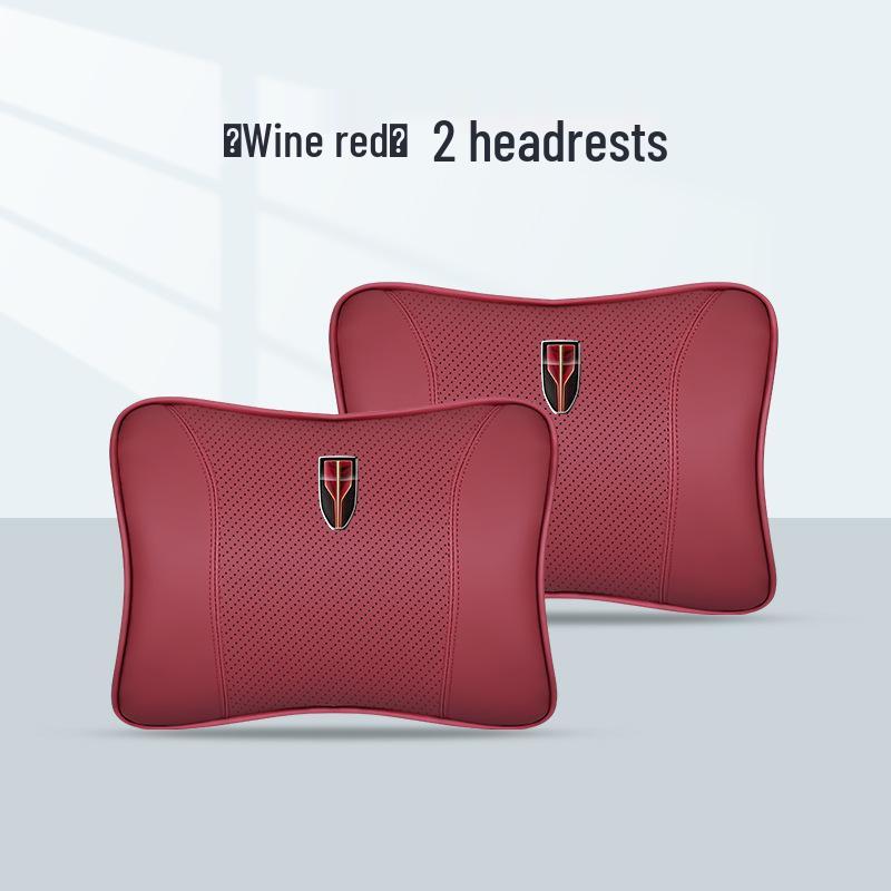 Kompatibel mit Kopfstützen-, Nacken- und Lendenwirbelstützkissen für das Fahrzeuginnere von Hongqi HS5/H5/HS7/H7/H9.