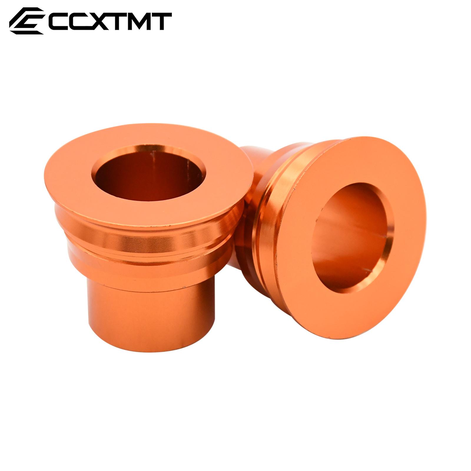 Motorcycle CNC Front Rear Wheel Hub Spacers For KTM EXC EXCF EXCW XCW XCFW 125-530 2016-2023 SX SXF XC XCF For TC TX TE FC FX FE KTM Orange Rear
