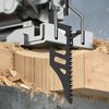 High Carbon Steel Jigsaws Blade Special Shape Sawer Blade For Woodworking With Triple Grinding Teeth 110mm