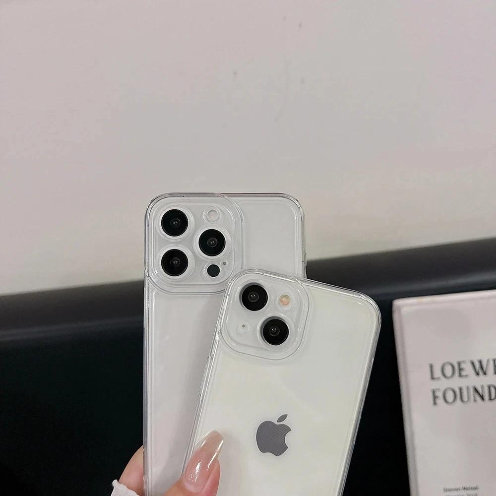 Ins Korean Style Girl Star Cute Creative Phone Case For Samsung S25 S24 S23 S22 S21 FE Note20 Plus Ultra Lite 5G Clear Y2K Cover