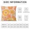 Retro Floral Ins Cushion Cover Pillowcase Ultra Soft Skin Friendly Fabric Cloud Like Comfort & Concealed Zipper