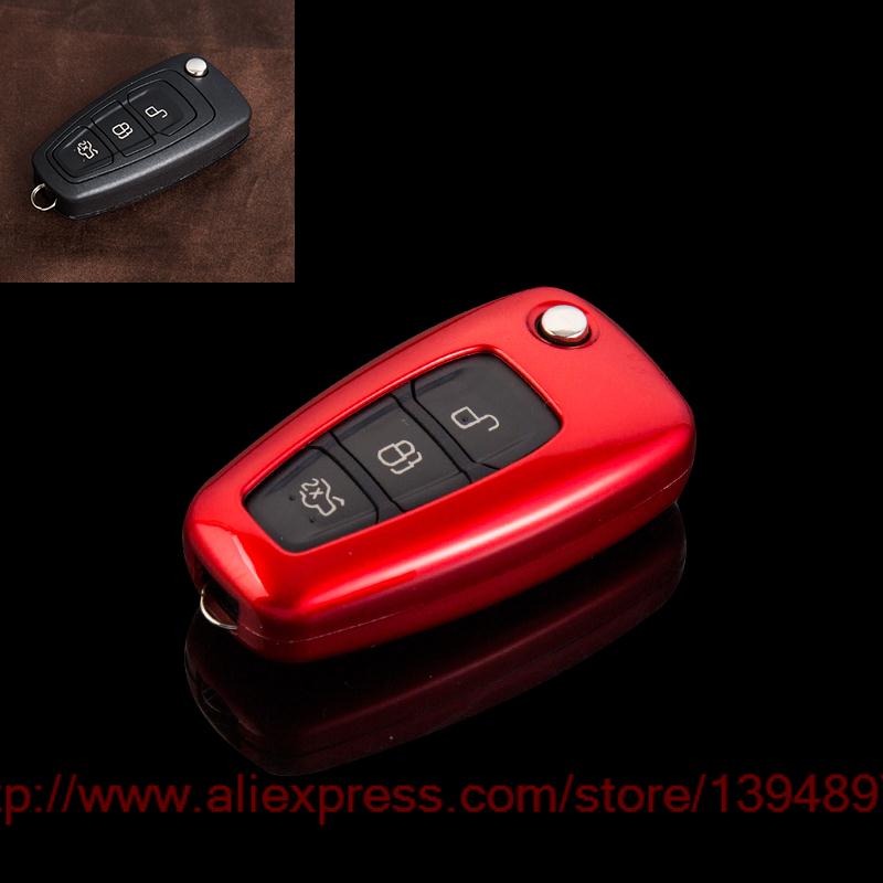Car ABS Key Chian/key Cover/key Case/key Bag Fit for Ford Focus Ecosport Kuga Escape Fiesta Edge Mustang S-MAX