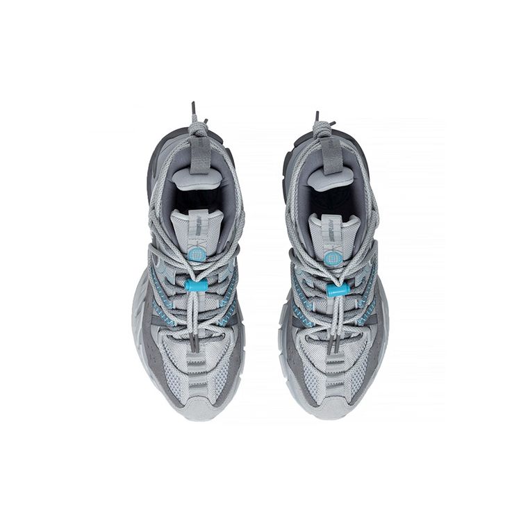 Li Ning Xiaoyao Xing Low Top Sportliche Freizeitschuhe Herren Sneaker Frostgrau ARDS017-1