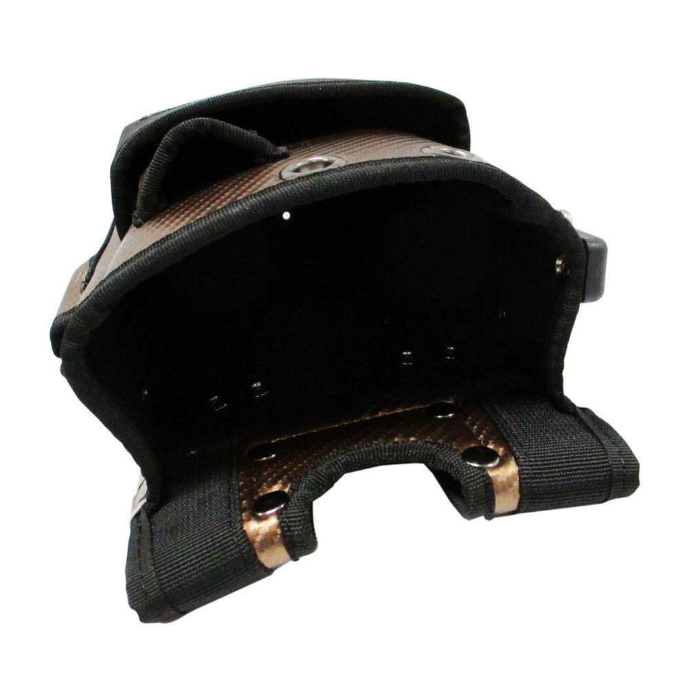 Kozuchi Worktime Waist Two-Tier Pouch, Brown, WT-11BR [Used]