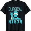 Surgical Ninja Scrub Tech Cool Surgical Technologist Graphic T-Shirt DAT Mens Womens Tank Top Sweatshirt Hoodie Black