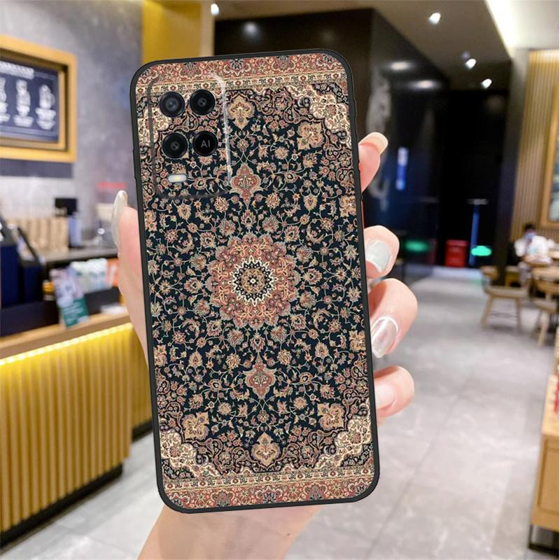 

Искусство персидского ковра Чехол Для Oppo A80 A40 A60 A18 A38 A58 A78 A98 A96 A76 A16 A94 A74 A54 A15 A17 A57 A77 A5 Pro OPPO A57 5G