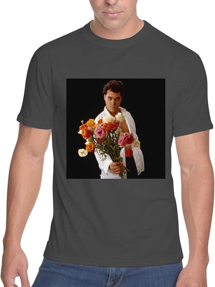 Ray Liotta Men s Soft & Comfortable Men T Shirt Sfi G460458 XS чёрный