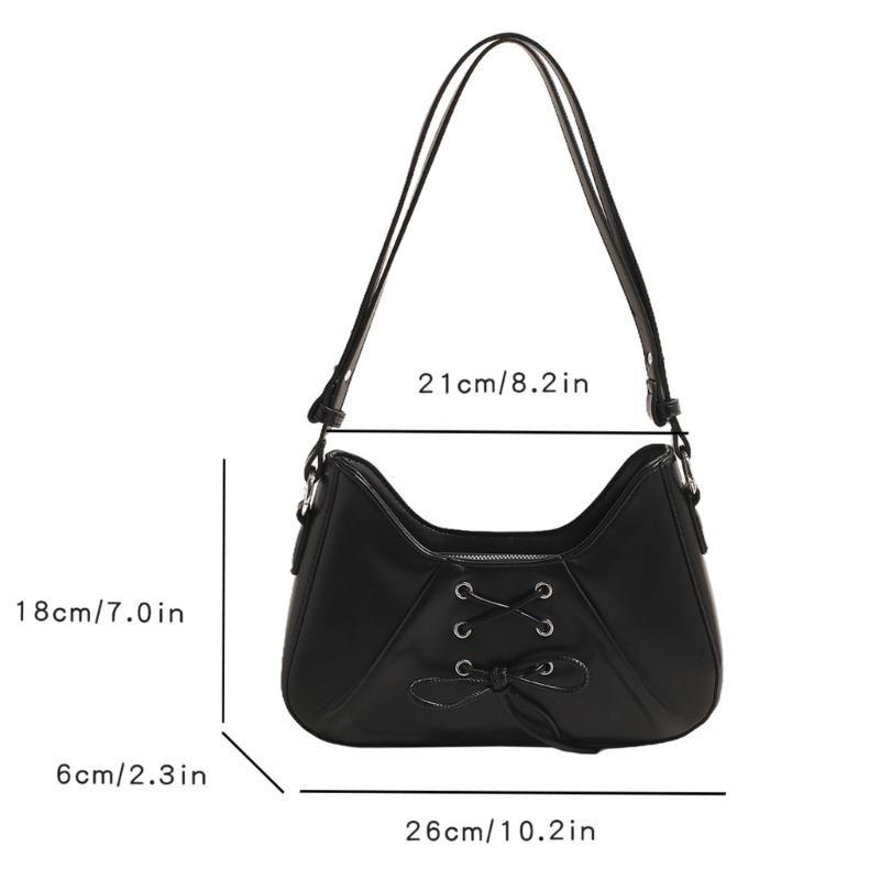 Damen PU Leder Schultertasche Mode Achseltasche Elegante Handtasche Plissierte Unterarmtasche Shopping Dating Tasche Knödel Tasche