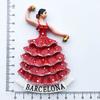 Spain Fridge Magnets Travelling Souvenirs Home Decor Barcelona Travelling Fridge Magnets Wedding Gifts Message Board Stickers