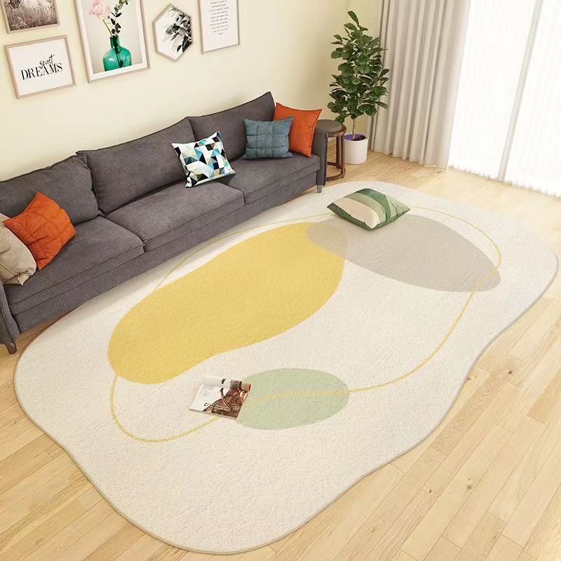 Irregular Carpet Living Room Non Slip Home Bedroom Bedside Carpet