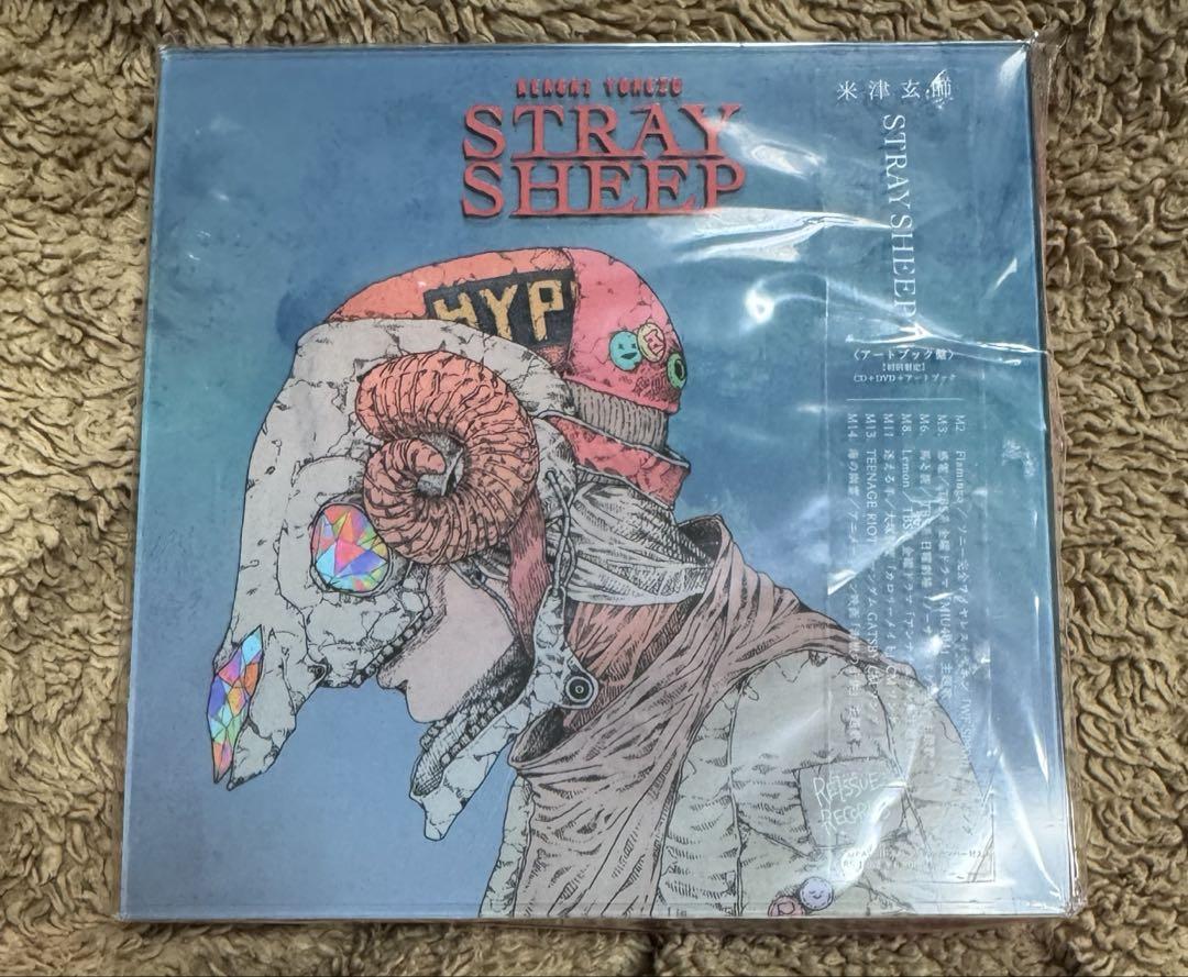 

[USED] Kenshi Yonezu STRAY SHEEP First Press Limited Edition Art Book CD+DVD