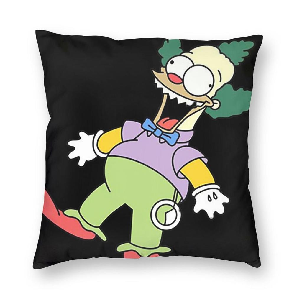The Simpsons Cartoon Pillowcase Soft Polyester Cushion Cover Decorations Throw Pillow Case Cover Car Square Cm
