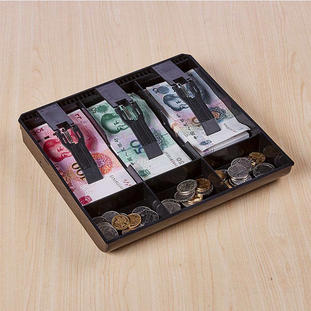 3 Compartments Cash Drawer Storage Box for Supermarket
