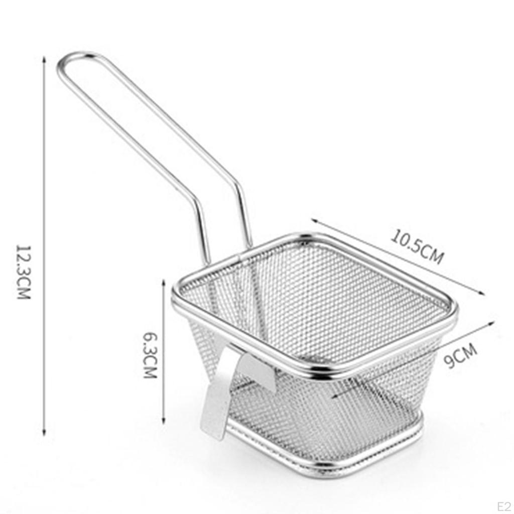 Pot Colander Spaghetti Strainer Basket Wire Skimmer Food Frying