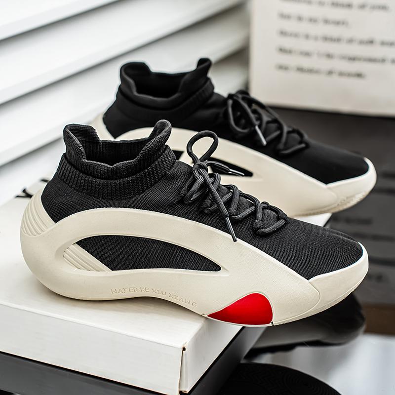 2025 Designer Running Shoes Men Socks Sneakers Thick Sole Fashion Casual Sneaker Man Lightweight Breathable Men's Trainers