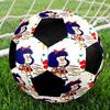 Mafalda Indoor Soccer Ball Colorful Machine Stitched PVC Size 5 Team Training Competition Ready Durable High-Bounce Cool Sports Gift