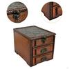 Wood Jewelry Box Storage Container Collectible Rustic Organizer Display