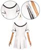 Summer Pockets Cosplay Shiroha Naruse Cosplay JK Uniform Costume [NOKIJP] Costume, (Shiroha Naruse, XS)