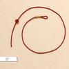 DIY Extremely Fine 1mm String Lucky Beads Anklet Carrying Strap