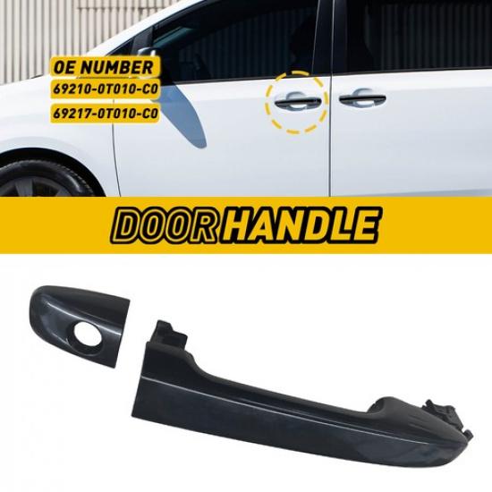 Front Driver Side LH Exterior Door Handle For 09-12 Toyota Venza Sienna 45611