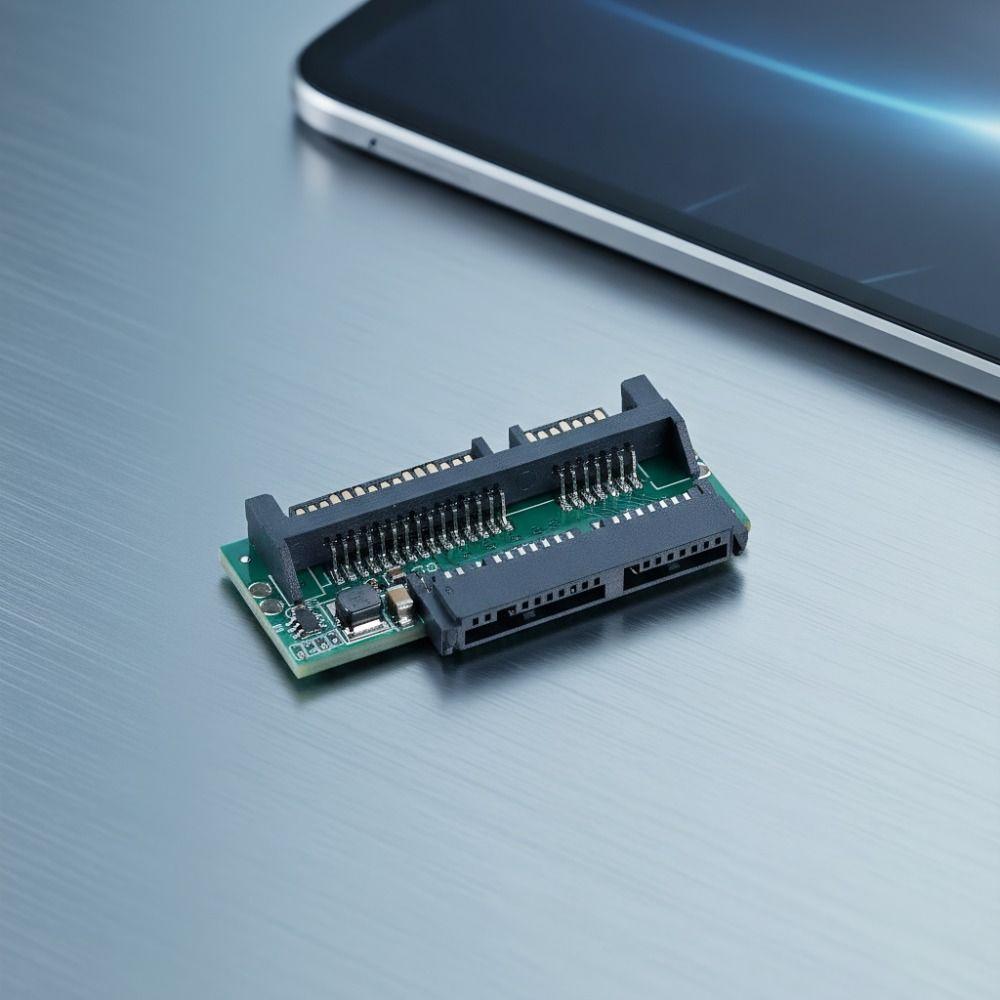 Protable 1.8in Micro SATAs To SATAs 2.5in Adapter  Internal Drive Extension