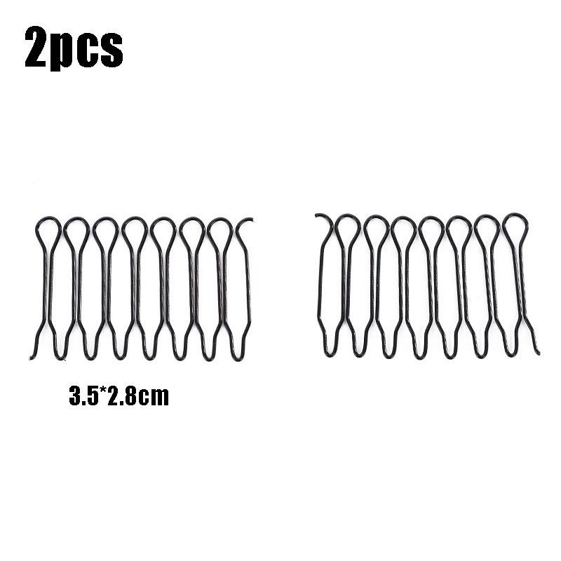

Hair Finishing Clip Scrunchie Invisible Comb Teeth Extra Hair Holder Women Girls U Shape Hair Styling Comb Fixed Combs