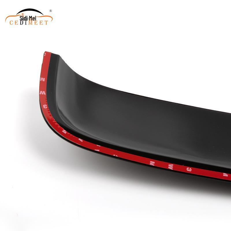 Luxusní univerzální větrný deflektor pro střešní okno auta: Akrylový štít 88x18CM pro redukci hluku