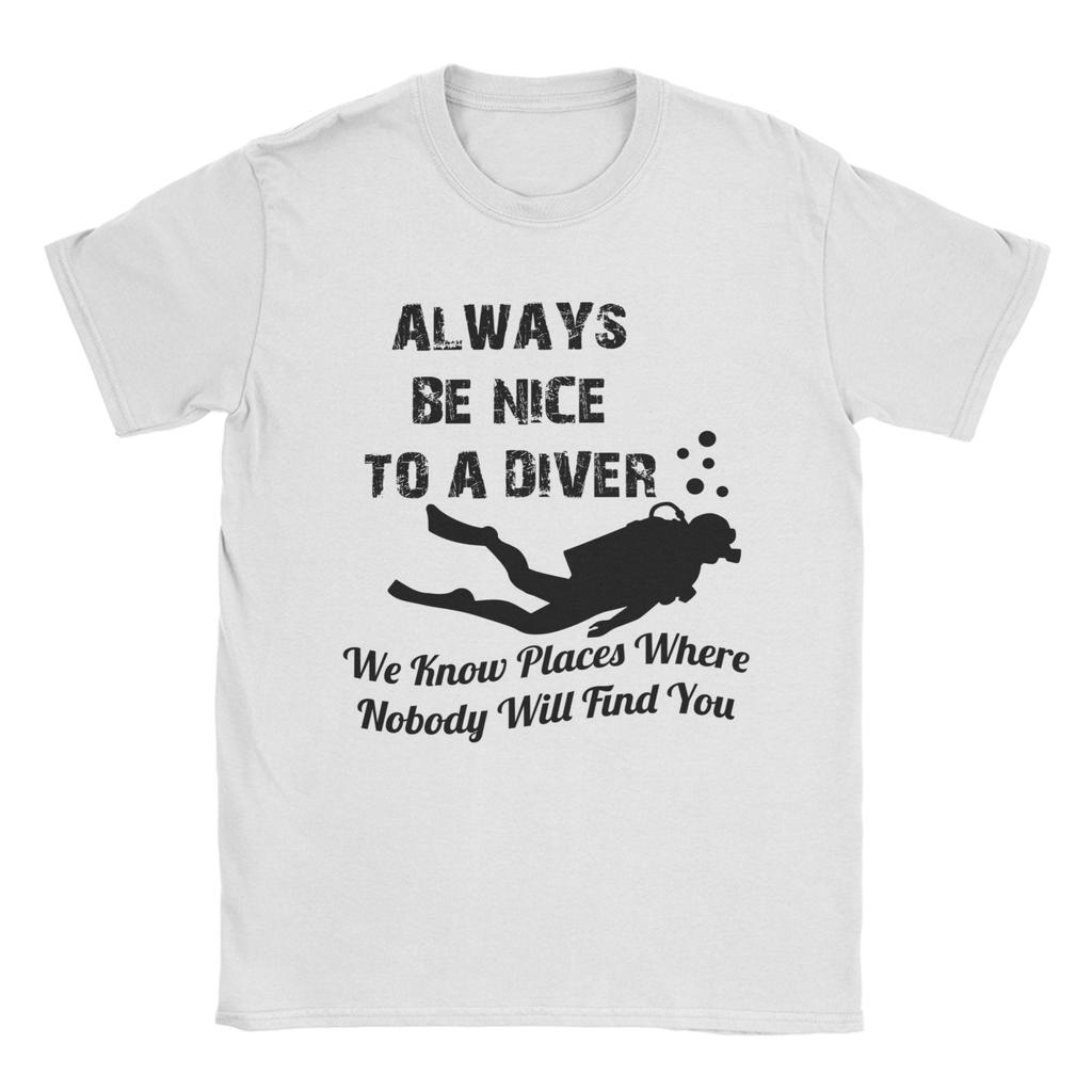 Scuba Diving Diver Down Flag T Shirt Unisex Unisex Cotton Novelty TShirt O Neck Marine Dive Tees Short Sleeve Clothing Plus Size