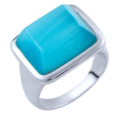 Silver Ring with a Cat's Eye (1803066)