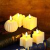 Warm Light LED Candle White Atmosphere Candle Light Creative Electronic Candle  Cafe
