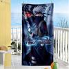 Naruto Character Customize Your Name Beach Towel High Absorbency & Quick-Dry Portable for SwimmingBeachCamping Travel Beach AccessoriesGym