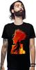 Trigun VASH The Stampede The Man Coming from Dark Manga Black T Shirt