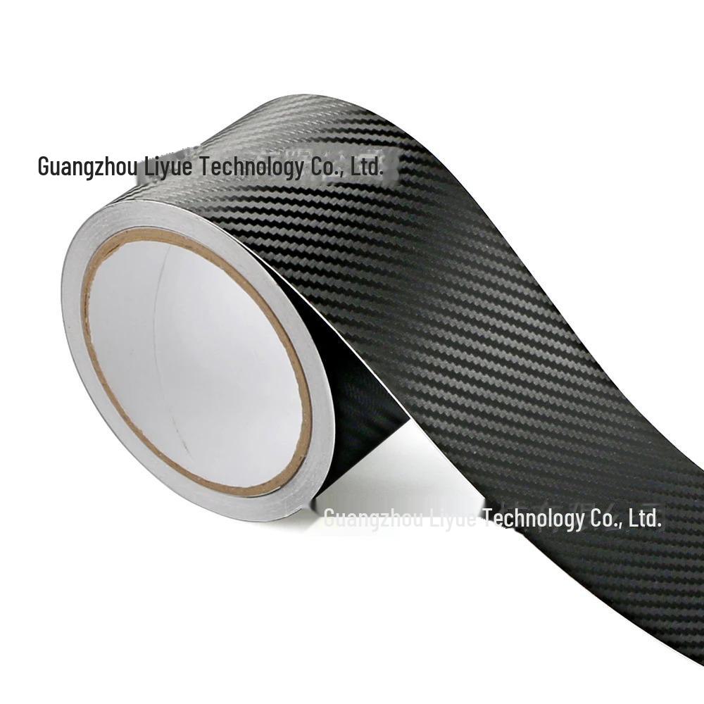 3D Carbon Fiber Self-Adhesive Car Wrap - Scratch-Resistant Center Column & Door Window Tape
