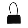 2025 New light luxury minimalist tote bag coffee retro suede commuter versatile shoulder underarm bag handbag women