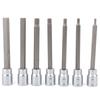 7PCS 3-10mm Metric Hex Bit Socket Set CR-V Steel Metric Hex Socket Set  Motorcycle Repair
