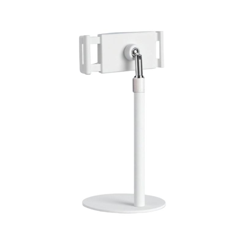Multiple Angle Phone Holder 180° Adjustable Arm 360 Rotates Ball Head Not Slip Base Secure Grip Suitable for Phone Tablets