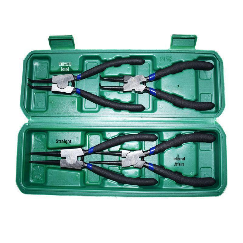 Dual-Use Circlip and Spring Pliers for Automotive Repair