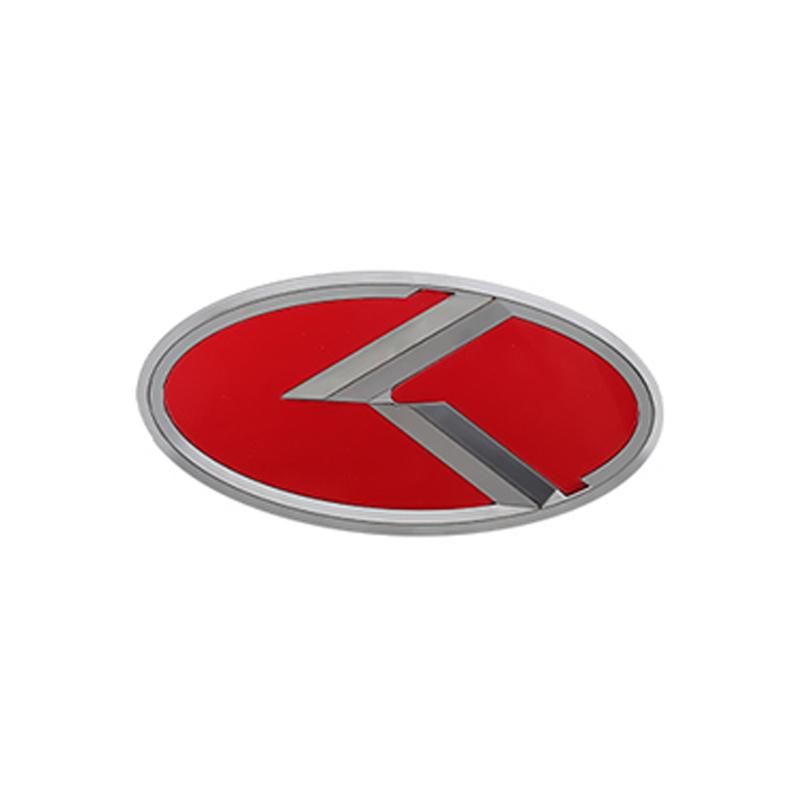 3D ABS K Logo Car Rear Trunk Logo Emblem Badge Stickers For Kia Sportage Sorento Optima Forte Rio Stinger K5 KN KX1 Accessories
