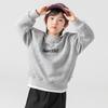 Boys' Casual Embroidered Logo Long Sleeve Sweatshirt