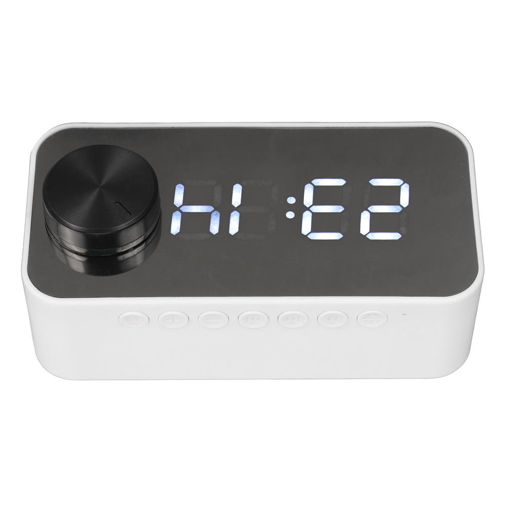 Wireless Bluetooth Speaker Multifunction Noise Cancelling Temperature Display Voice Broadcast FM
