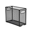 Mesh Metal Office Filing Crate Detachable Document Tray Portable File Holder Organizer  Home