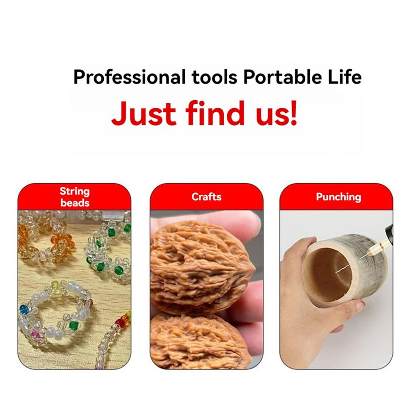 A34R Electric USB Mini Drill Kit  USB Drill Rotary Tools Engraver Pen Drilling Jewelry Tools With Drill Bits Power Tools