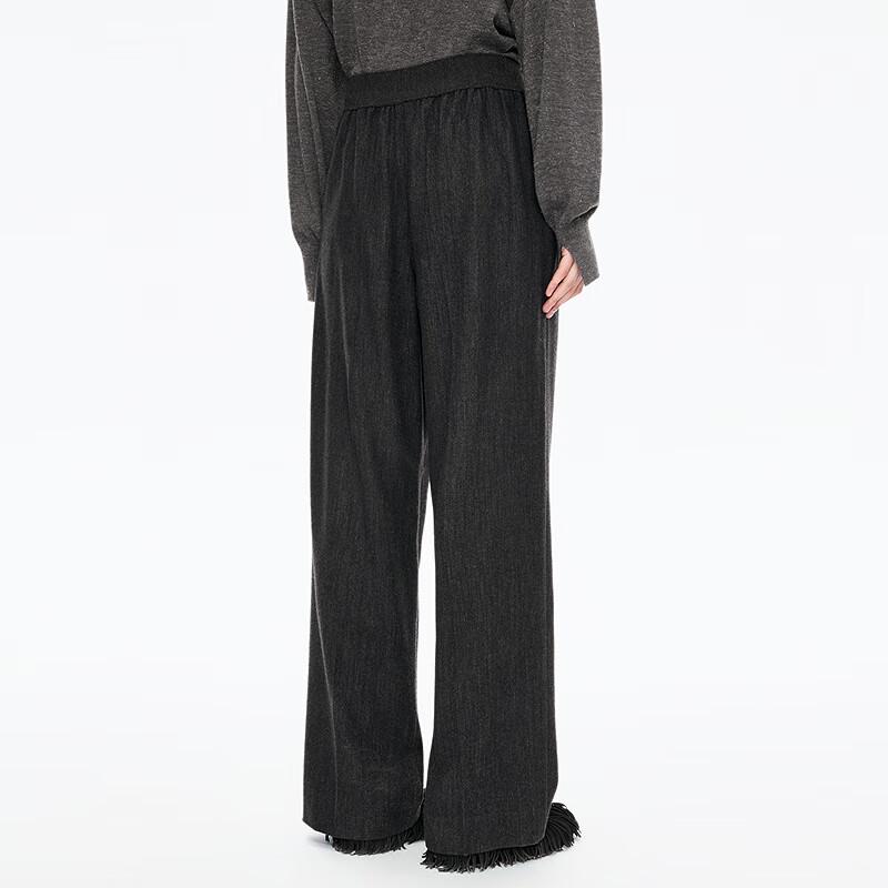JNBY Autumn 2025 100% Wool Straight-Leg Casual Pants