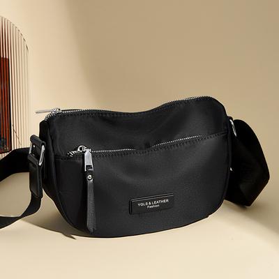 Crossbody Bag Nylon Shoulder Bag Casual Large Capacity Commuter Bag Crossbody Bag Everything Small Bag